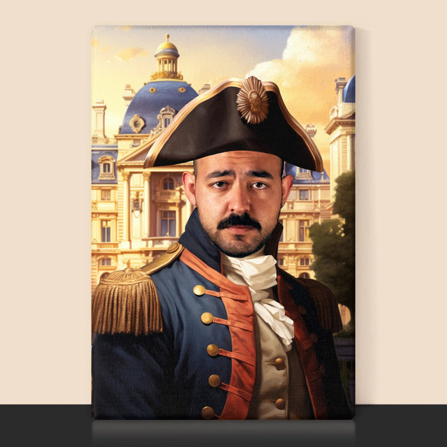 Královský Portrét: Velitel: Královský Portrét - Tisk V Rámečku