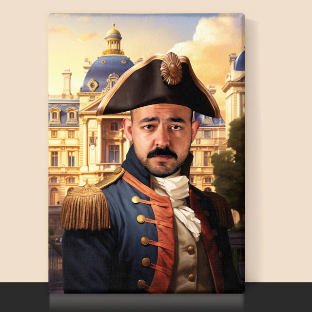 Královský Portrét: Velitel: Královský Portrét - Tisk V Rámečku