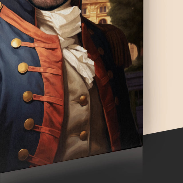 Královský Portrét: Velitel: Královský Portrét - Tisk V Rámečku