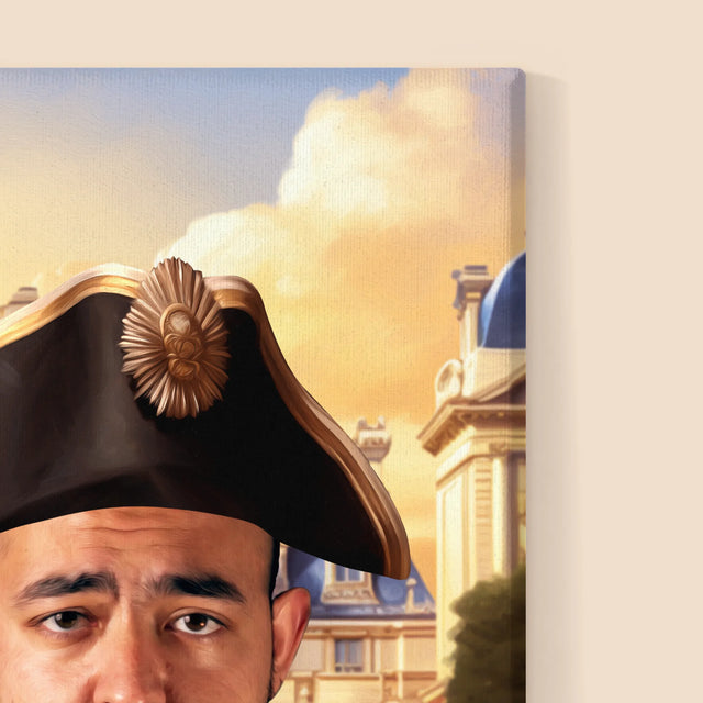 Královský Portrét: Velitel: Královský Portrét - Tisk V Rámečku