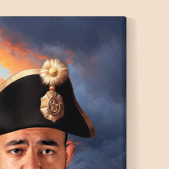 Královský Portrét: Generál - Tisk V Rámečku