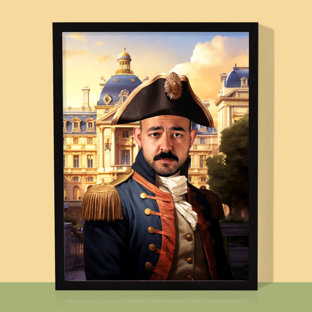 Královský Portrét: Velitel: Královský Portrét - Tisk V Rámečku