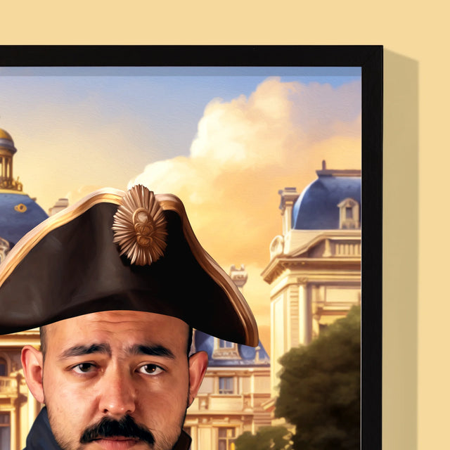 Královský Portrét: Velitel: Královský Portrét - Tisk V Rámečku