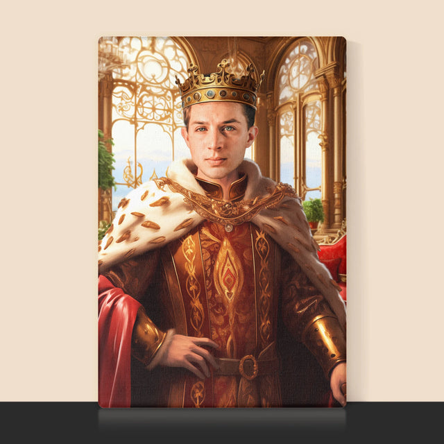 Královský Portrét: Vládce: Královský Portrét - Tisk V Rámečku