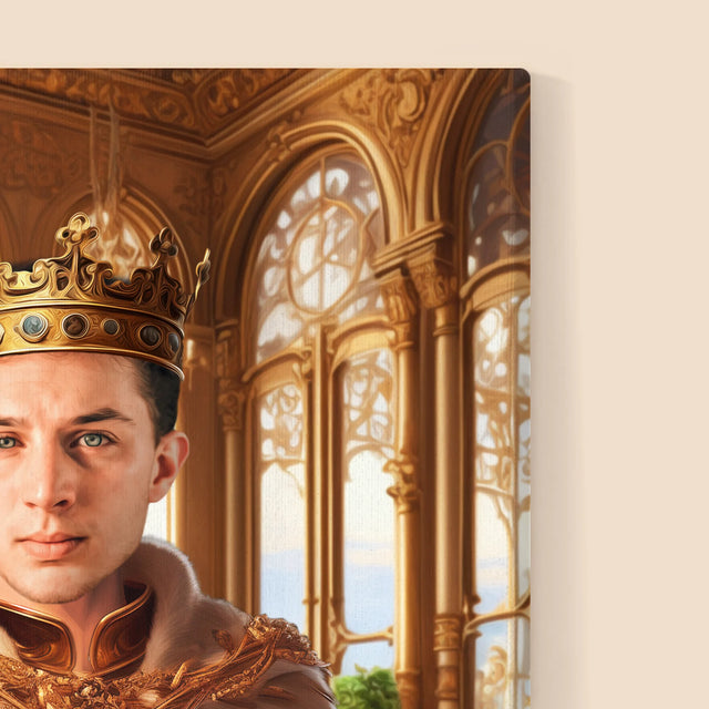 Královský Portrét: Vládce: Královský Portrét - Tisk V Rámečku