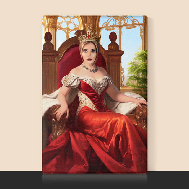 Královský Portrét: Královna Na Trůně
- Tisk V Rámečku