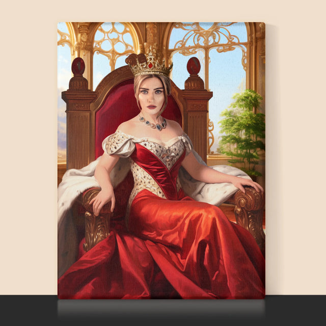 Královský Portrét: Královna Na Trůně
- Tisk V Rámečku