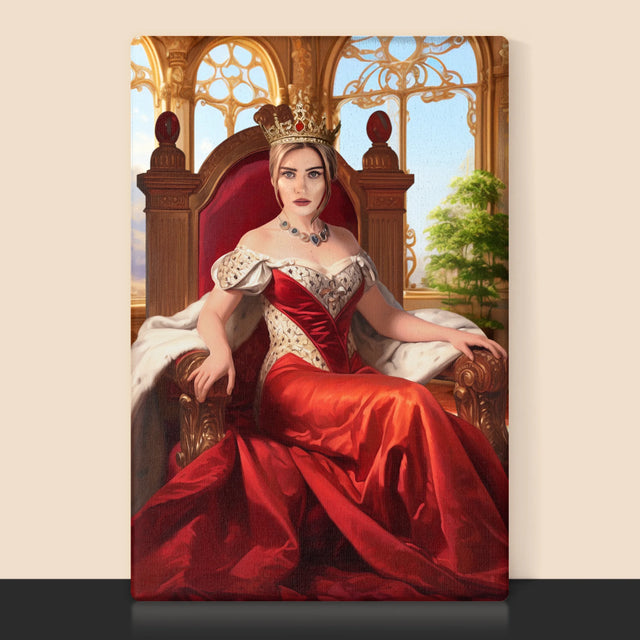 Královský Portrét: Královna Na Trůně
- Tisk V Rámečku