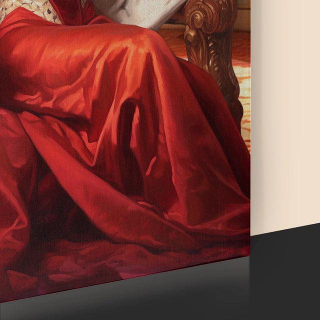 Královský Portrét: Královna Na Trůně
- Tisk V Rámečku