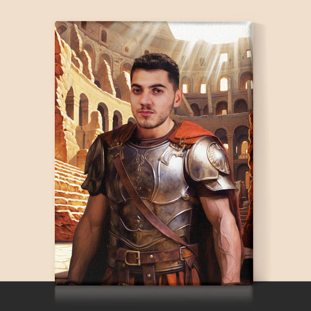 Královský Portrét: Gladiátor: Královský Portrét - Tisk V Rámečku
