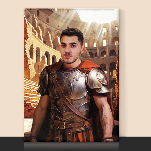 Královský Portrét: Gladiátor: Královský Portrét - Tisk V Rámečku