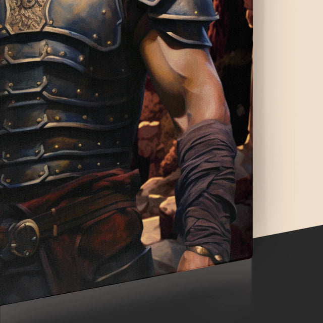 Královský Portrét: Říman: Královský Portrét - Tisk V Rámečku