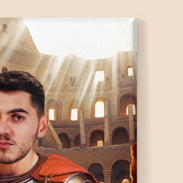 Královský Portrét: Gladiátor: Královský Portrét - Tisk V Rámečku