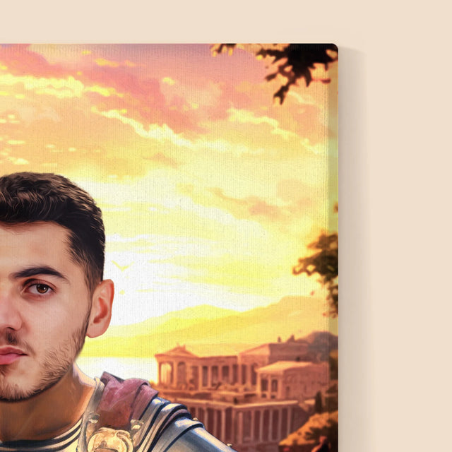 Královský Portrét: Říman: Královský Portrét - Tisk V Rámečku