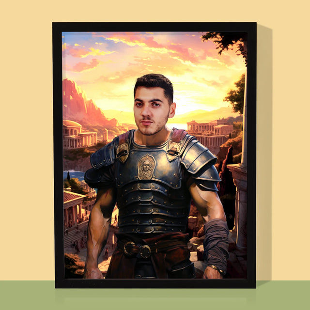 Královský Portrét: Říman: Královský Portrét - Tisk V Rámečku