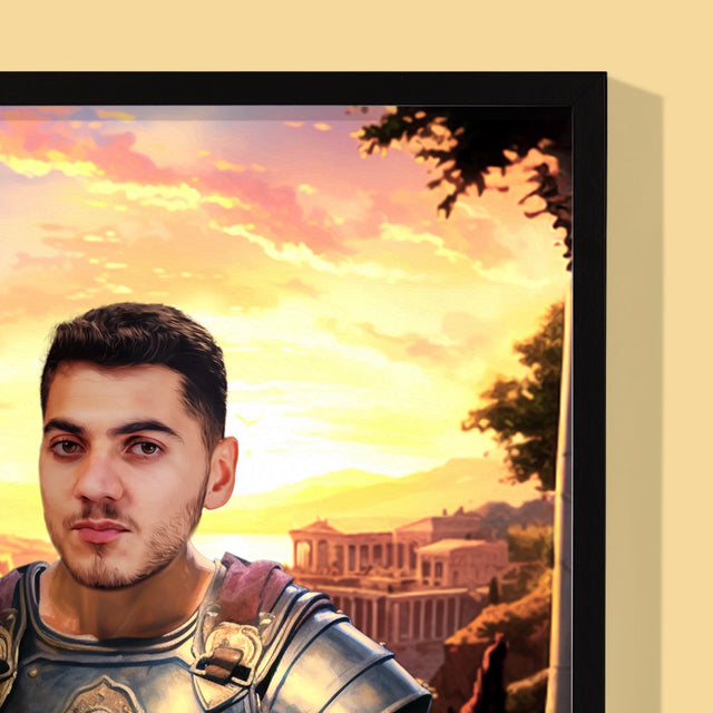 Královský Portrét: Říman: Královský Portrét - Tisk V Rámečku