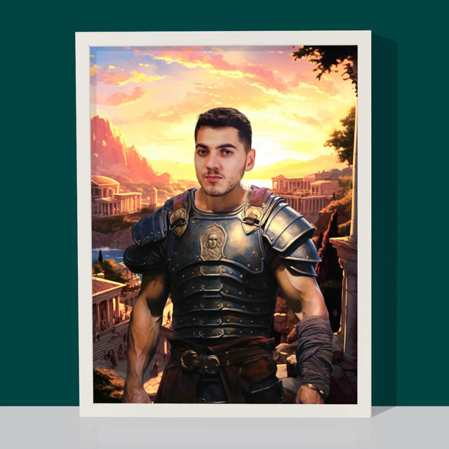 Královský Portrét: Říman: Královský Portrét - Tisk V Rámečku