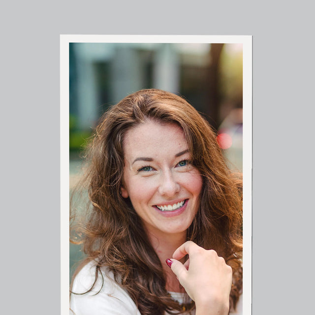 Fotka S Textem: Tvoje Fotka A Nápis - Magnet - Obdelník