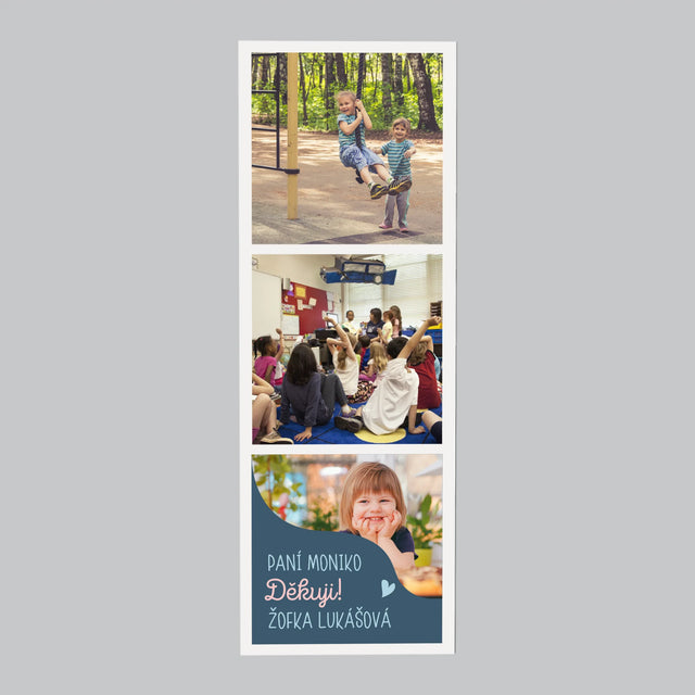 Fotka S Textem: Suvenýr Pro Učitelku Ve Školce - Magnet - Obdelník