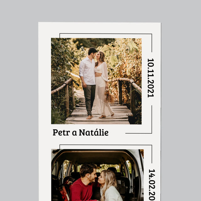 Náš Příběh: Naše Chvíle - Magnet - Obdelník