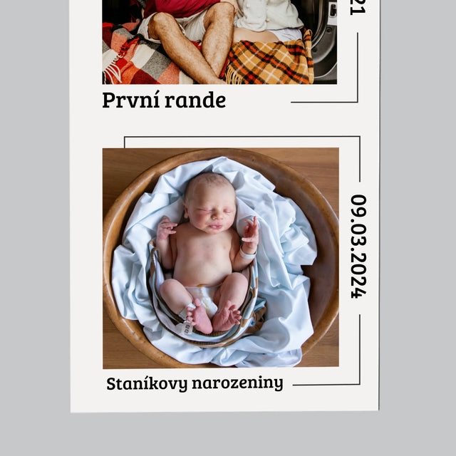 Náš Příběh: Naše Chvíle - Magnet - Obdelník