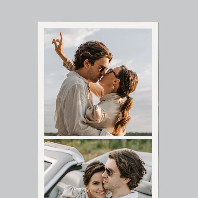 Fotokoláž: To The Moon And Back - Magnet - Obdelník