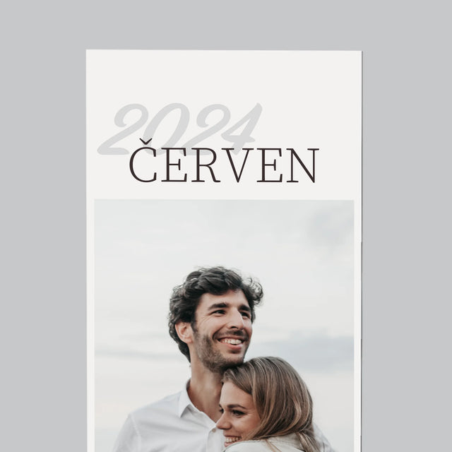 Fotokoláž: Mr&Mrs Datum - Magnet - Obdelník