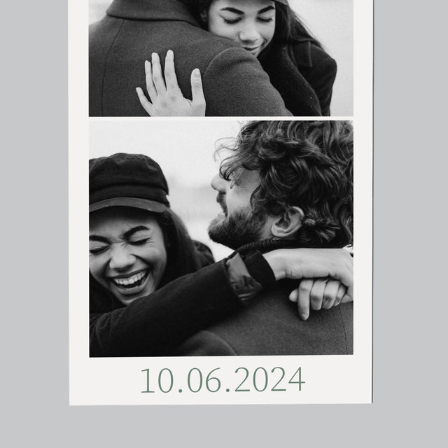 Fotokoláž: Mr&Mrs Svatební - Magnet - Obdelník