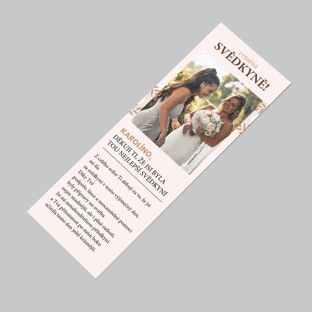 Fotka S Textem: Vysněná Svědkyně - Magnet - Obdelník