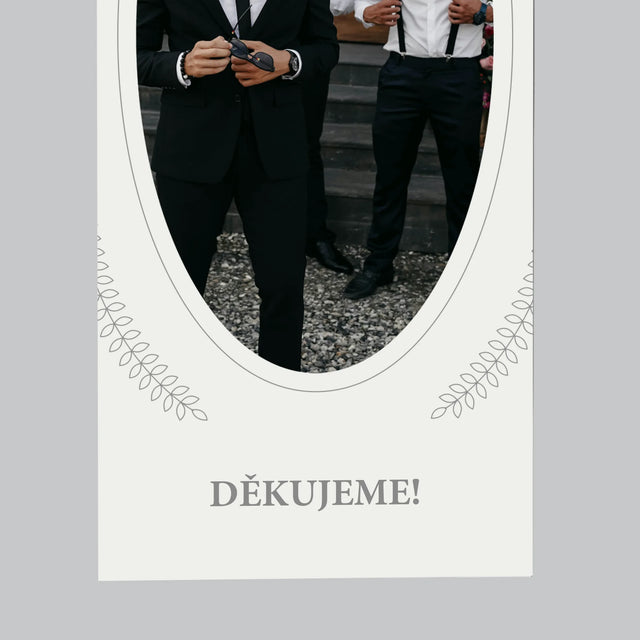 Fotka S Textem: Byl Jsi Ten Nejlepší Svědek - Magnet - Obdelník