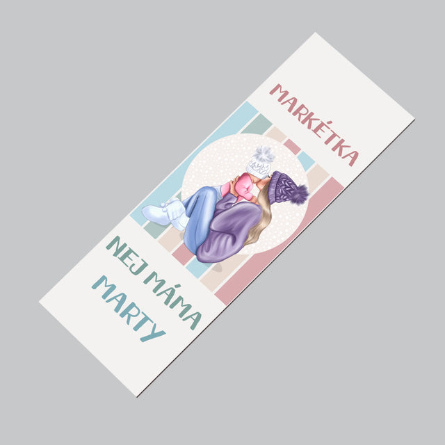 Designér Postav: Nej Máma - Magnet - Obdelník