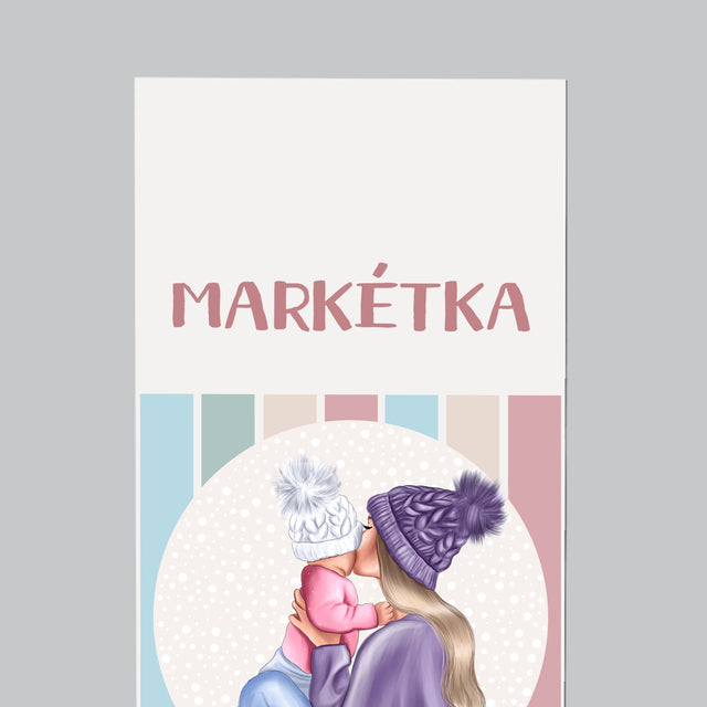 Designér Postav: Nej Máma - Magnet - Obdelník