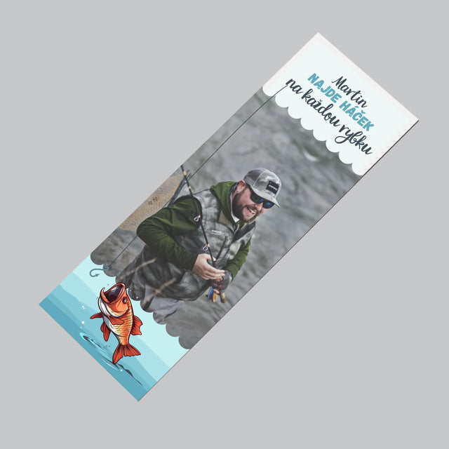 Fotka S Textem: Najde Háček - Magnet - Obdelník