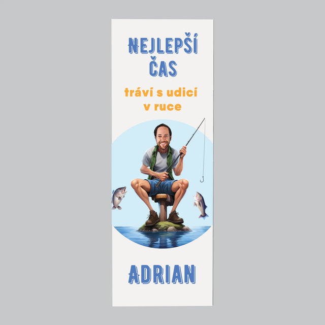 Fotka S Textem: Nejlepší Čas - Magnet - Obdelník