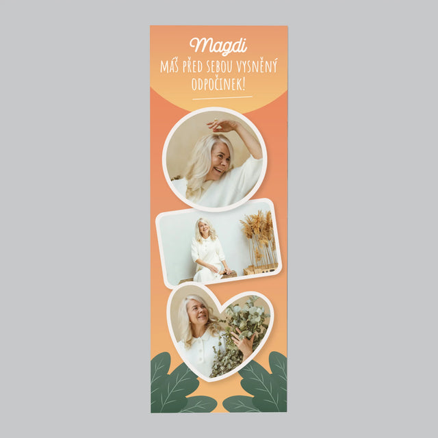 Fotokoláž: Vysněný Odpočinek - Magnet - Obdelník