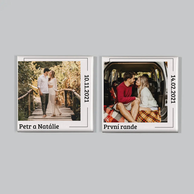 Náš Příběh: Naše Chvíle - Sada Magnetů