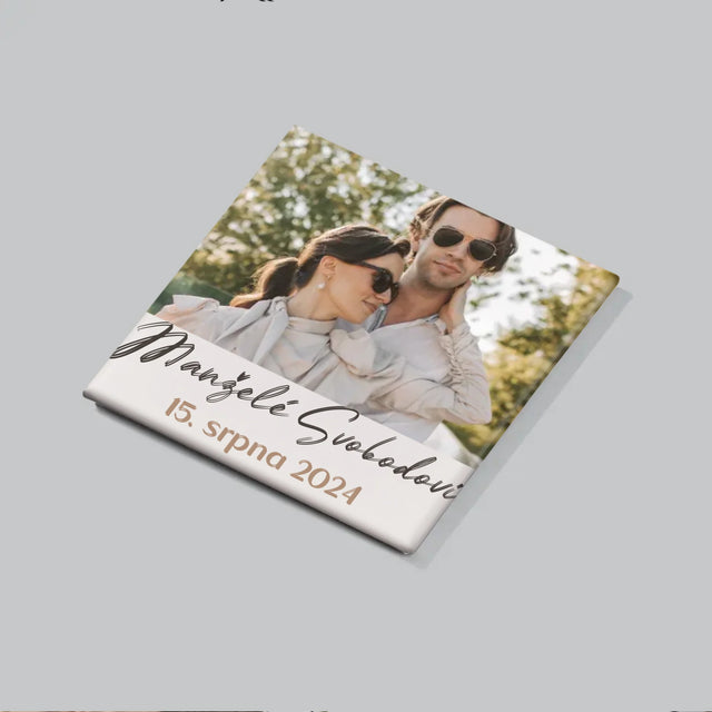 Fotokoláž: Manželé - Sada Magnetů
