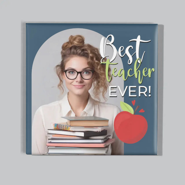 Fotka S Textem: Best Teacher Ever - Sada Magnetů