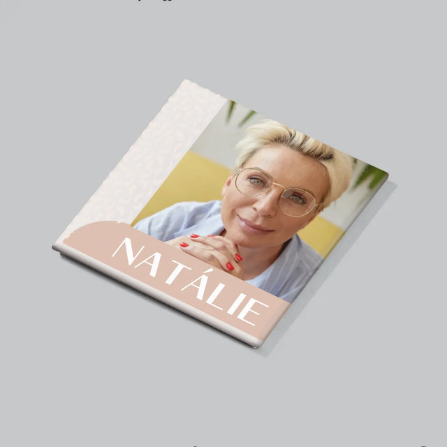 Fotka S Textem: Vaše Jména - Sada Magnetů