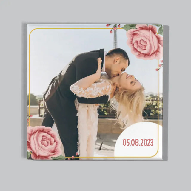 Fotokoláž: Vaše Datum - Sada Magnetů