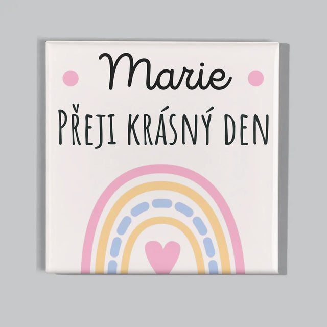 Fotokoláž: Přeji Krásný Den - Sada Magnetů