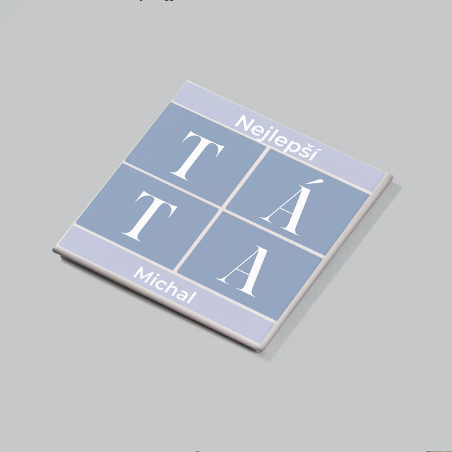 Fotokoláž: Nejlepší Táta Koláž - Sada Magnetů