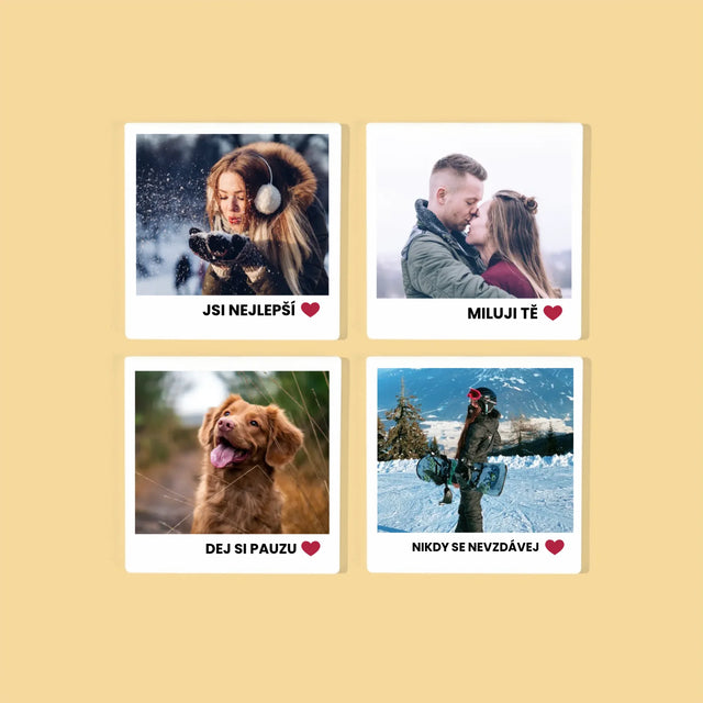 Fotka S Textem: Pozitivní Myšlenky - Podtácky Pod Hrnky