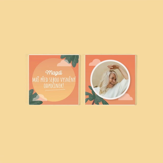 Fotokoláž: Vysněný Odpočinek - Podtácky Pod Hrnky