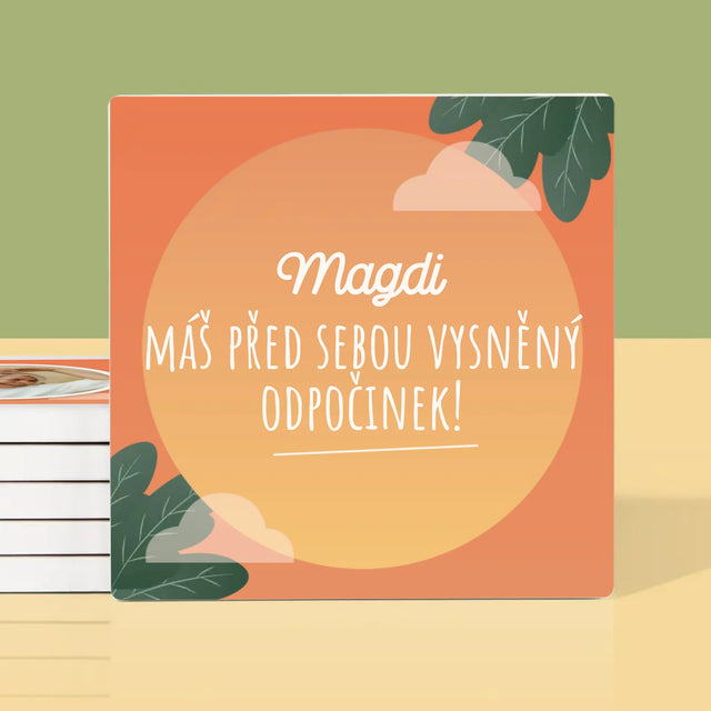 Fotokoláž: Vysněný Odpočinek - Podtácky Pod Hrnky