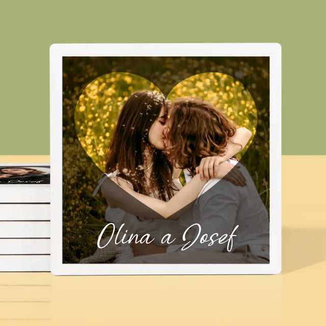 Fotka S Textem: Zamilovaní Srdce - Podtácky Pod Hrnky