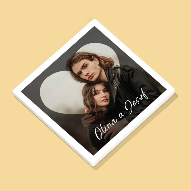 Fotka S Textem: Zamilovaní Srdce - Podtácky Pod Hrnky