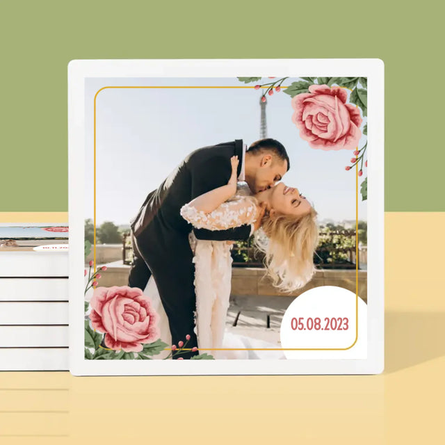 Fotokoláž: Vaše Datum - Podtácky Pod Hrnky