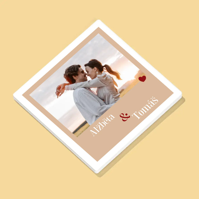 Fotka S Textem: Výročí Srdíčka - Podtácky Pod Hrnky