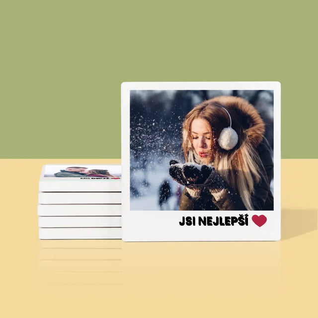 Fotka S Textem: Pozitivní Myšlenky - Podtácky Pod Hrnky